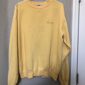 John galt honey crewneck